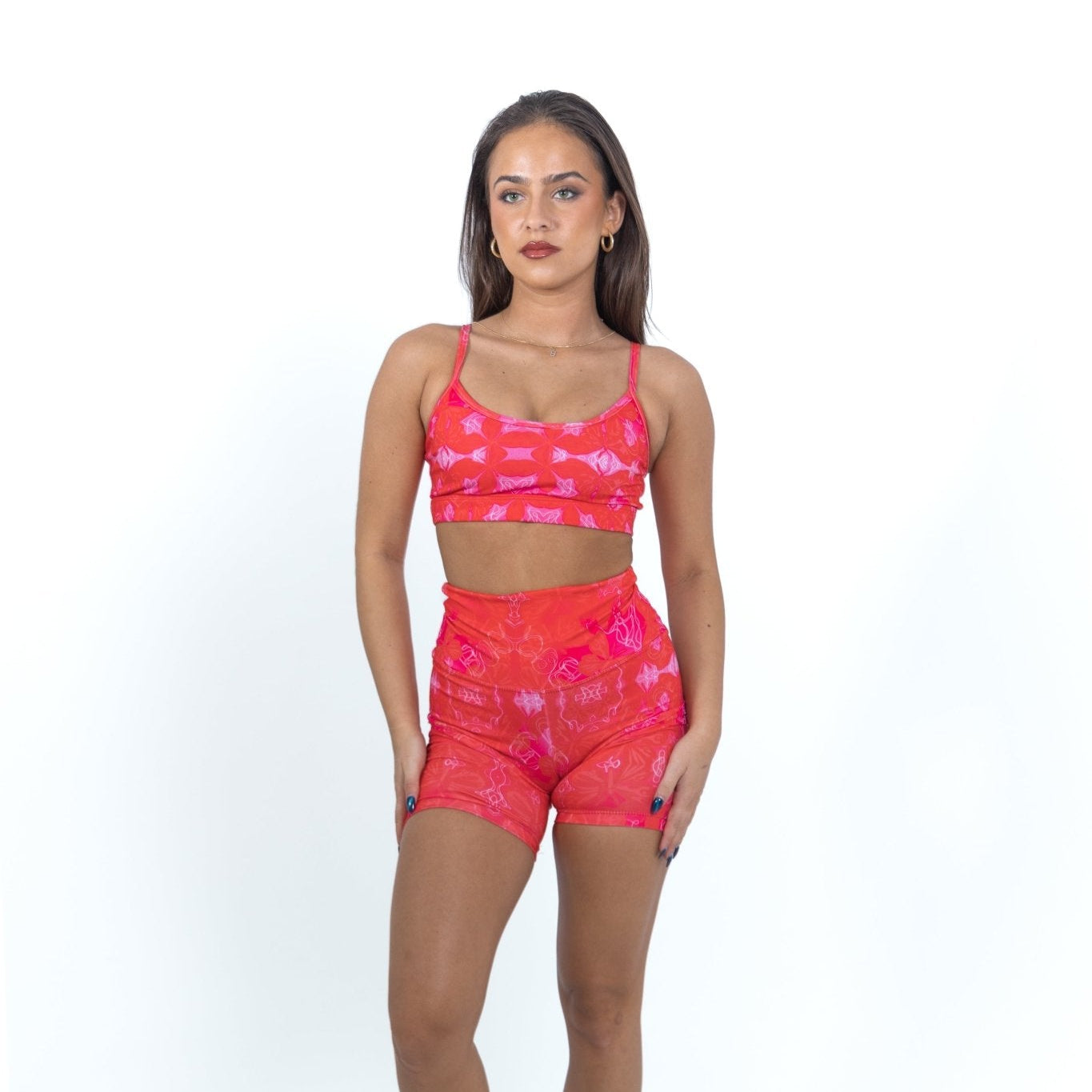 Petaloúda Kokkino Biker Short - Dodeca