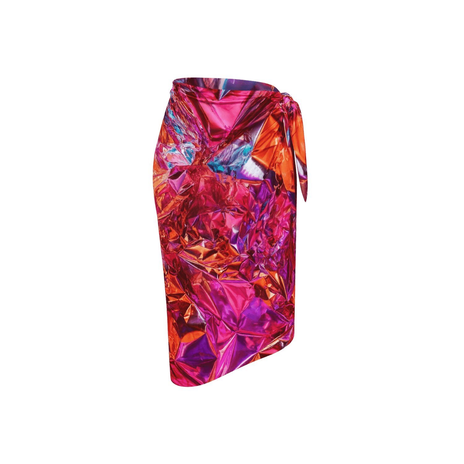 Abstract Sunset Wrap Up Pareo - Dodeca